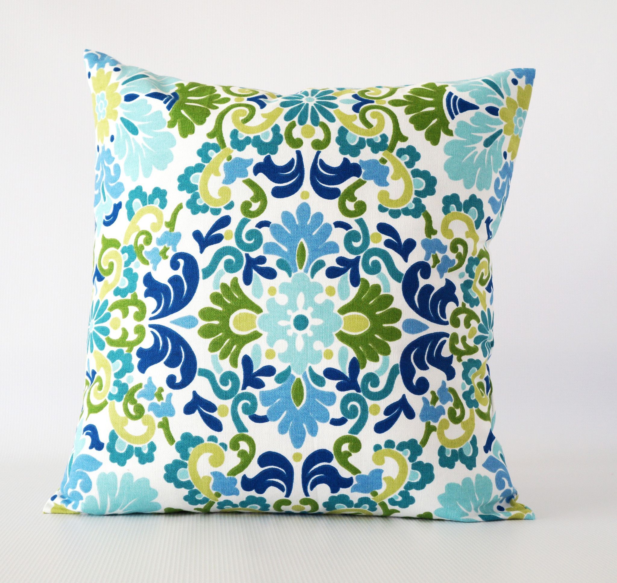 blue and green pillows sofa blue pillow cover blue and green waverly damask pattern products blue and green pillows sofa blue pillow cover blue and green waverly damask pattern products