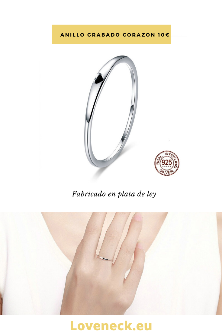 Anillo De Plata Precioso Anillos De Plata Anillos De Plata Sencillos Plata