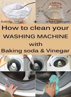How to clean your washing machine with baking soda How to clean your washing machine with baking soda