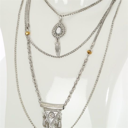 Collier multi chaînes , Collection Bijoux , Pimkie France