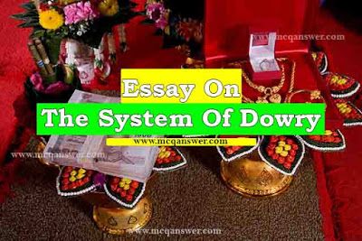 Essay on dowry system in india