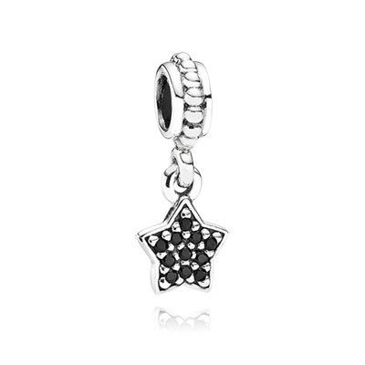 anello pandora con pietra nera anello pandora con pietra nera