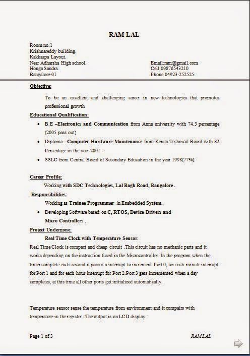 make my resume Download Free Excellent CV / Resume / Curriculum