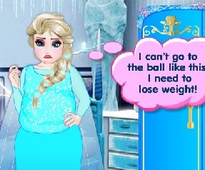 Fat elsa frozen games