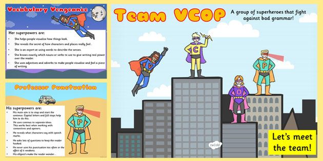 vcop superheroes powerpoint vcop superhero powerpoint vcop