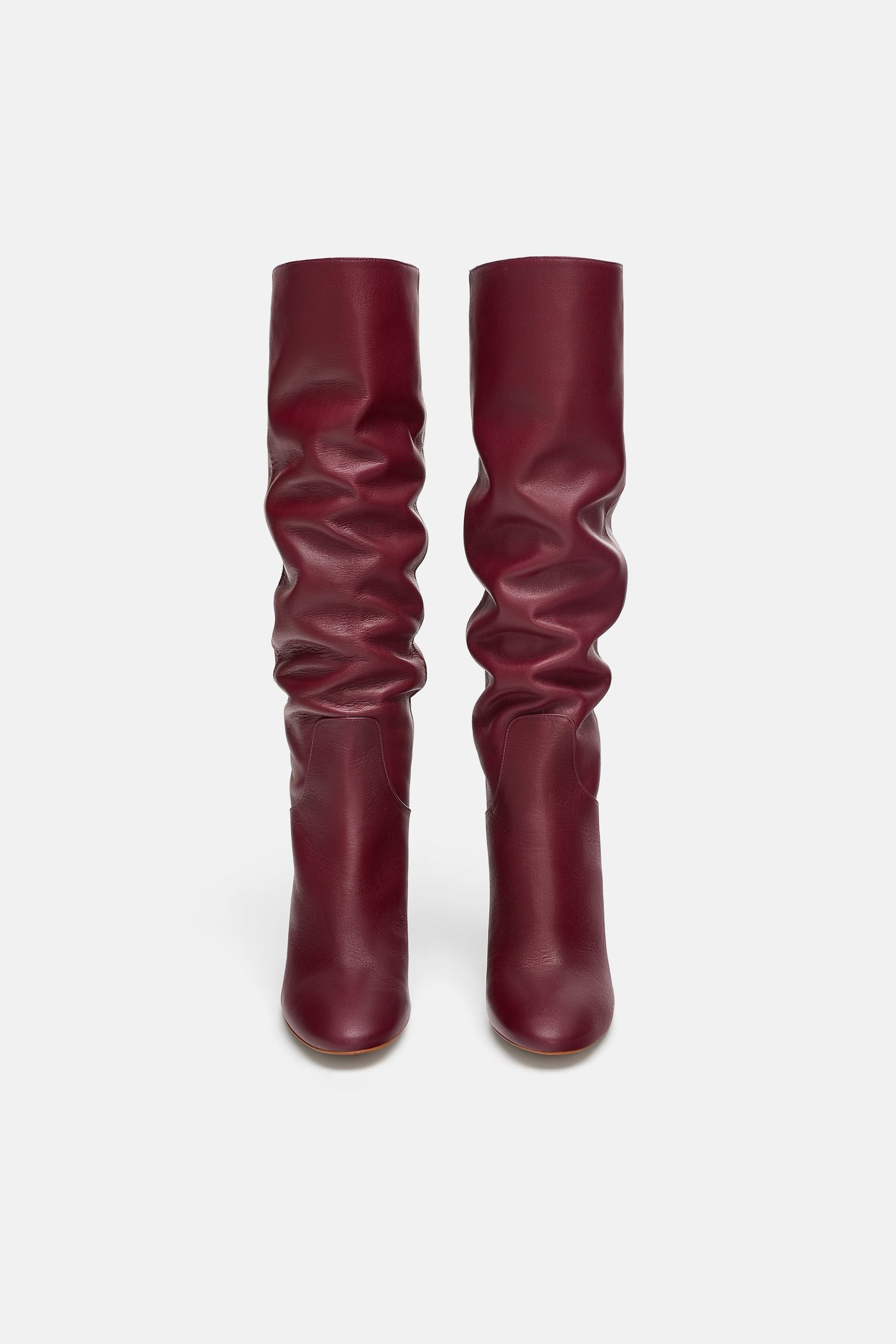 zara heel boots