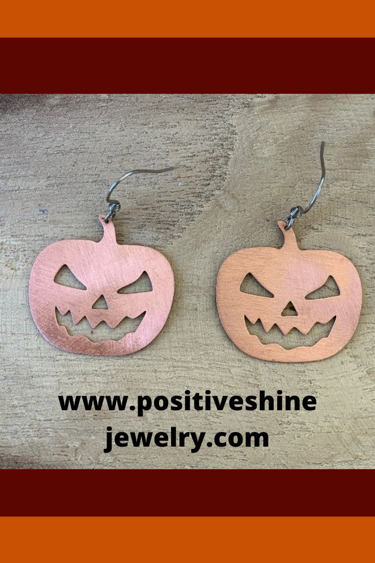Tis the season for fun Halloween earrings! These spooky pumpkin earrings are just the thing to complete your Halloween outfit. They have a brushed finish giving them a soft glowy boho look. Copper Earrings, Boho Earrings, Crochet Earrings, Spooky Pumpkin, Halloween Pumpkins, Handmade Copper, Handmade Boho, Halloween Outfits, Halloween Fun