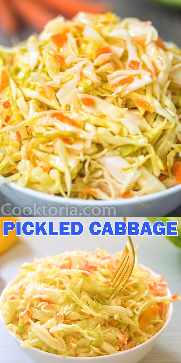 Easy Pickled Cabbage