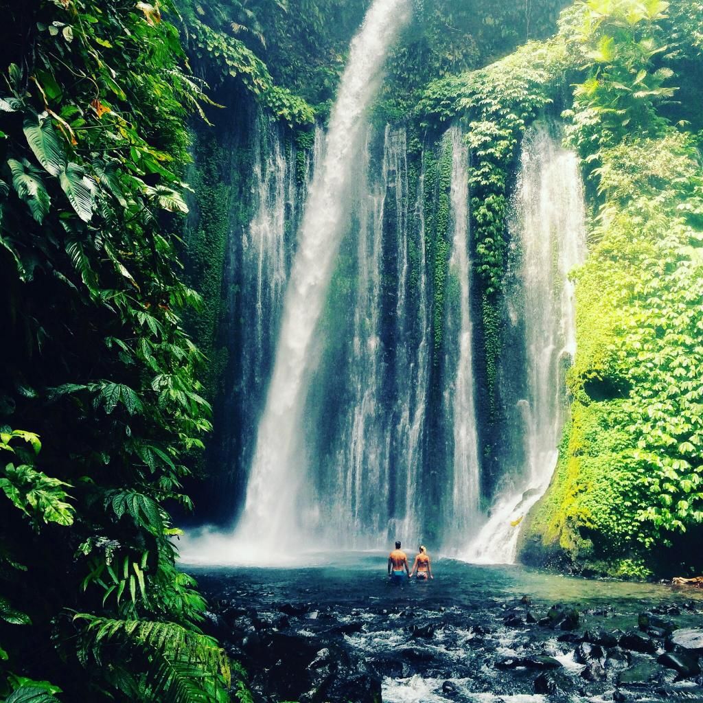 Sendang Gile and Tiu Kelep Waterfalls in Lombok | Waterfall ...