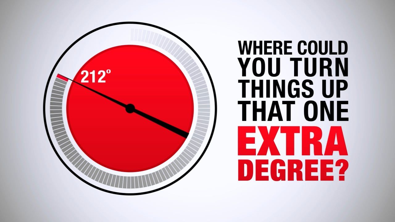 212 the extra degree® Degree quotes, Motivational videos, How to