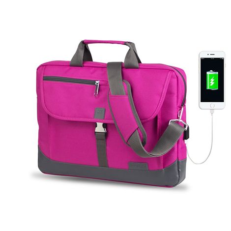 My Valice Smart Bag OXFORD Şarj Girişli 15.6 Notebook ve Evrak Çantası Pembe Messenger Bag, Satchel, Fashion, Moda, Fashion Styles, Fashion Illustrations, Crossbody Bag, Backpacking, School Tote