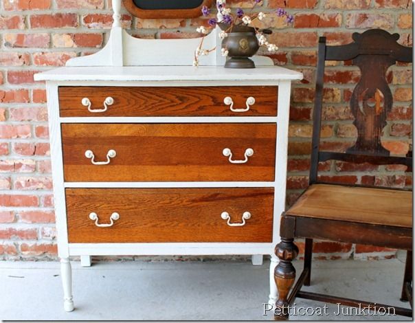 How To Use Off White Paint Update Oak Furniture Paints How To Use Off White Paint Update Oak Furniture