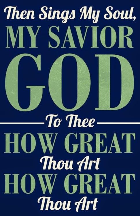 words to how great thou art lds