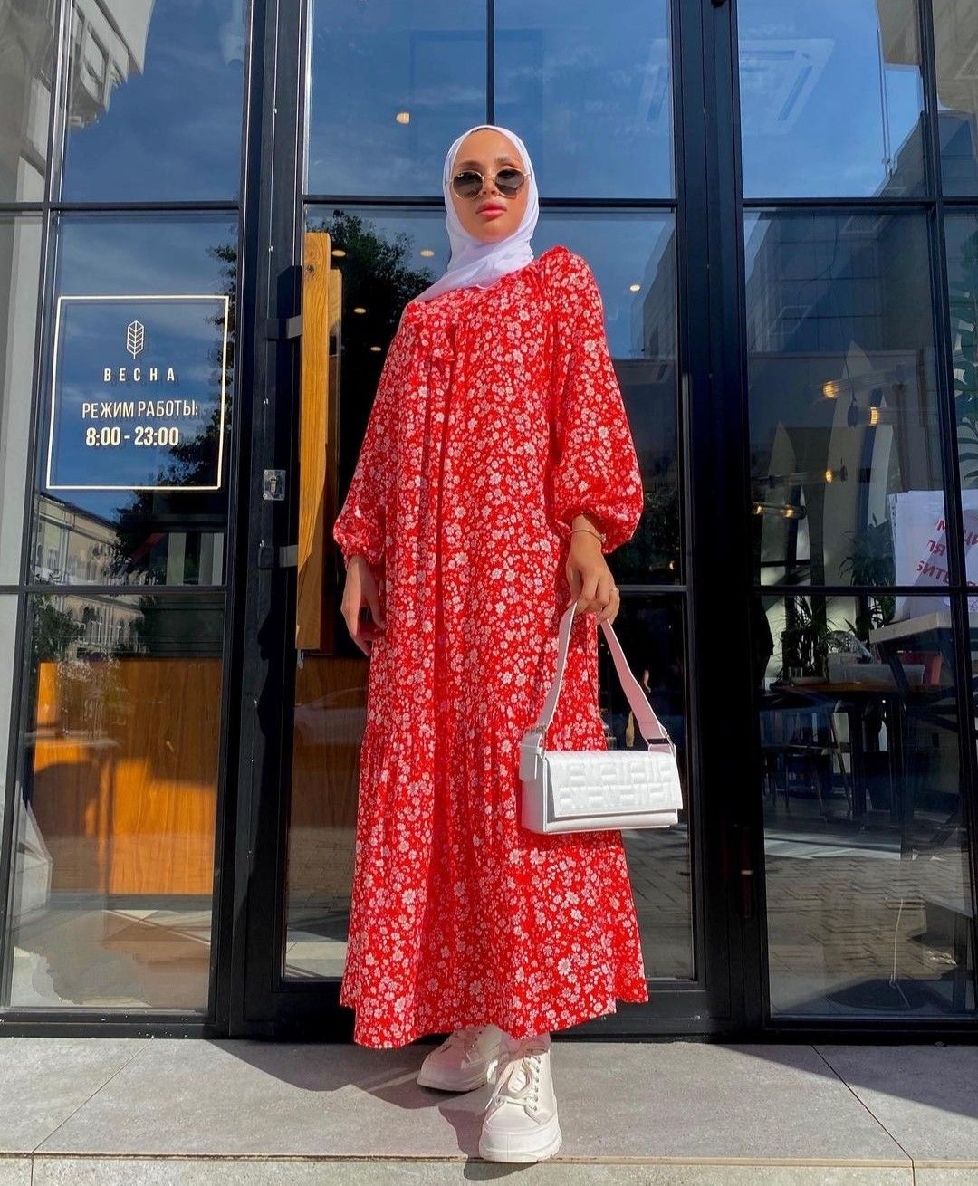 Pin by on floral maxi dress outfit hijab fashion