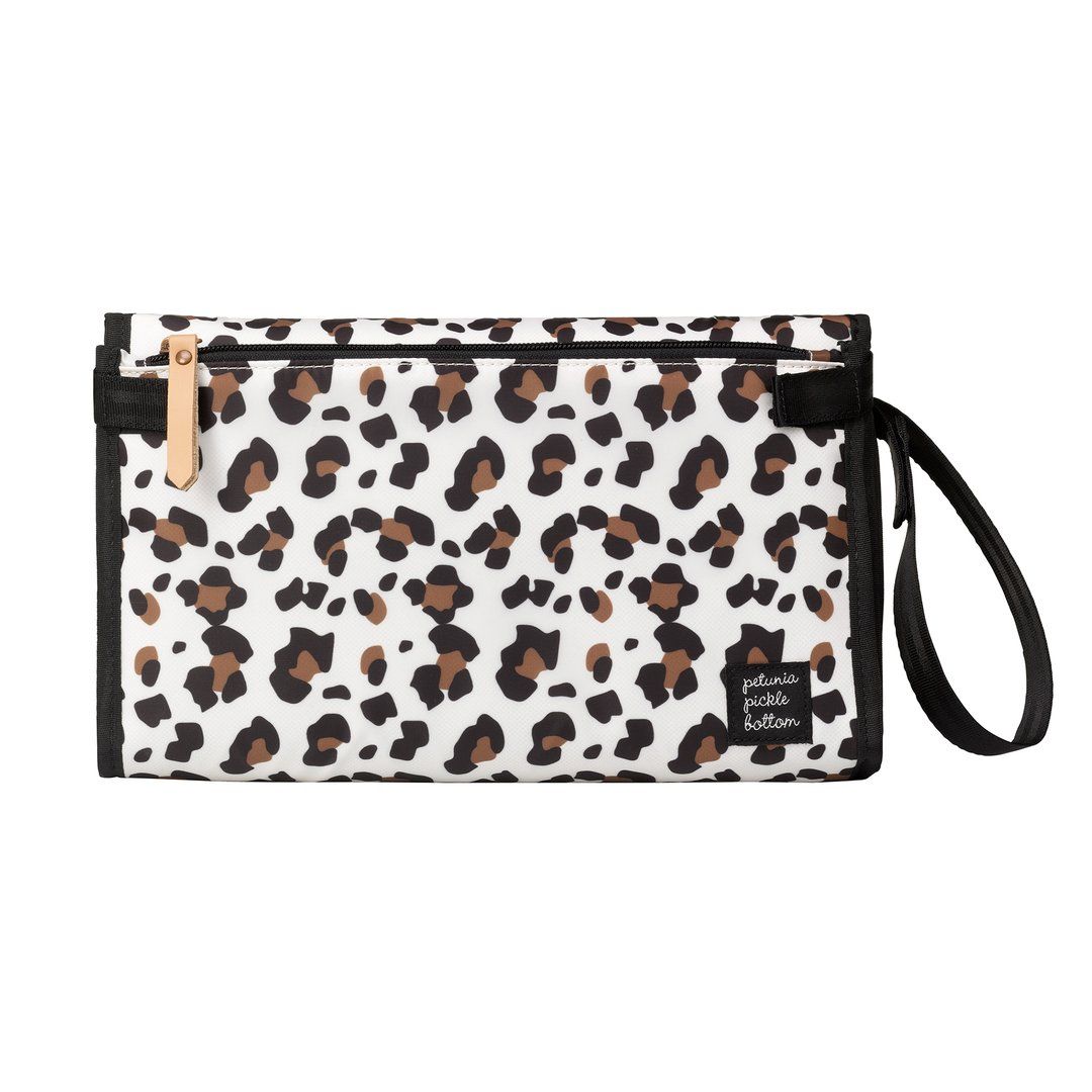Nimble Diaper Clutch + Changer in Leopard Diaper clutch