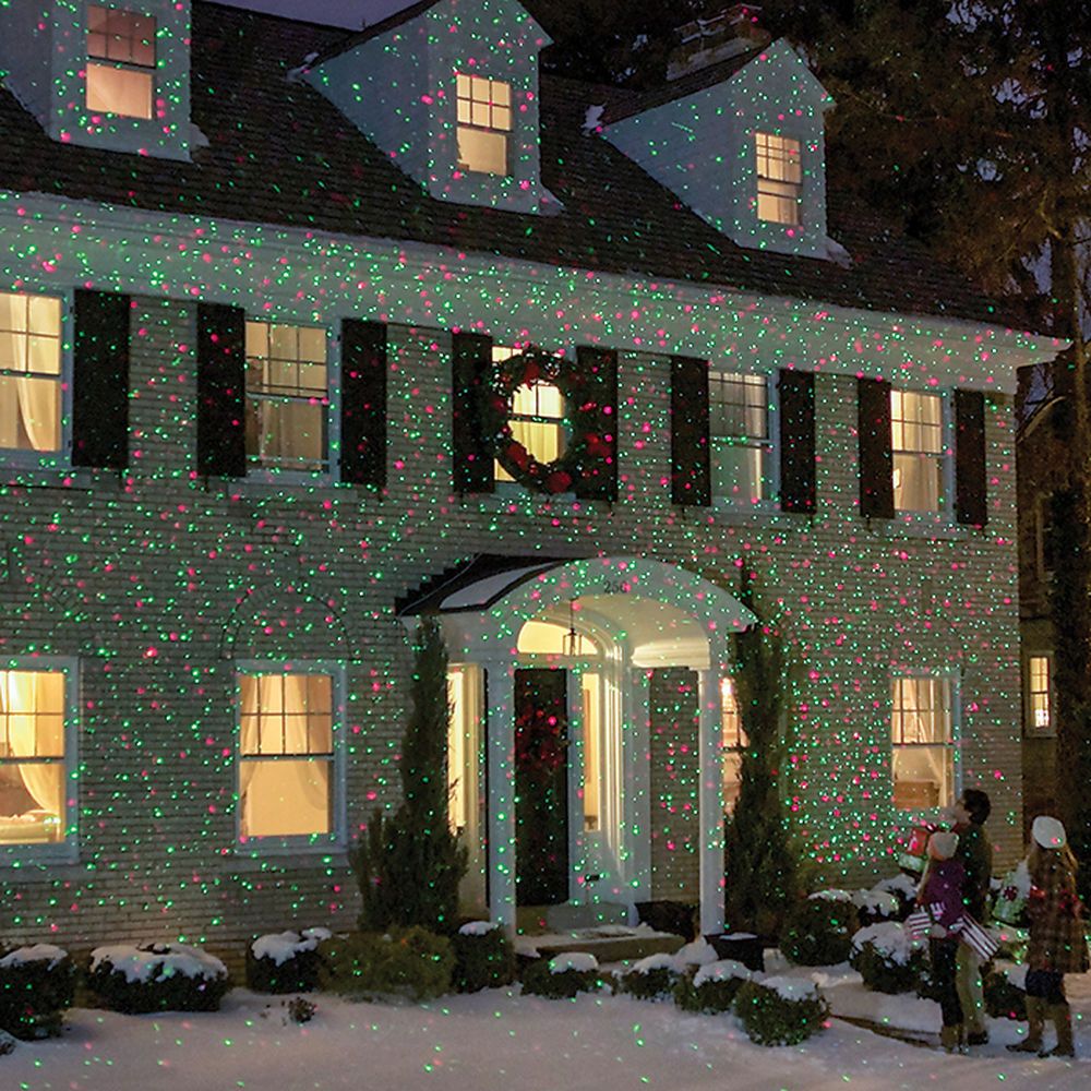 Elf Light Laser Show House Projector Christmas Decorating Elf Light Laser Show House Projector