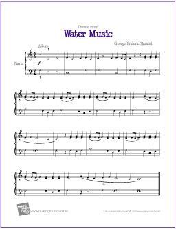 water music handel free printable sheet music printable sheet mario theme song piano sheet music