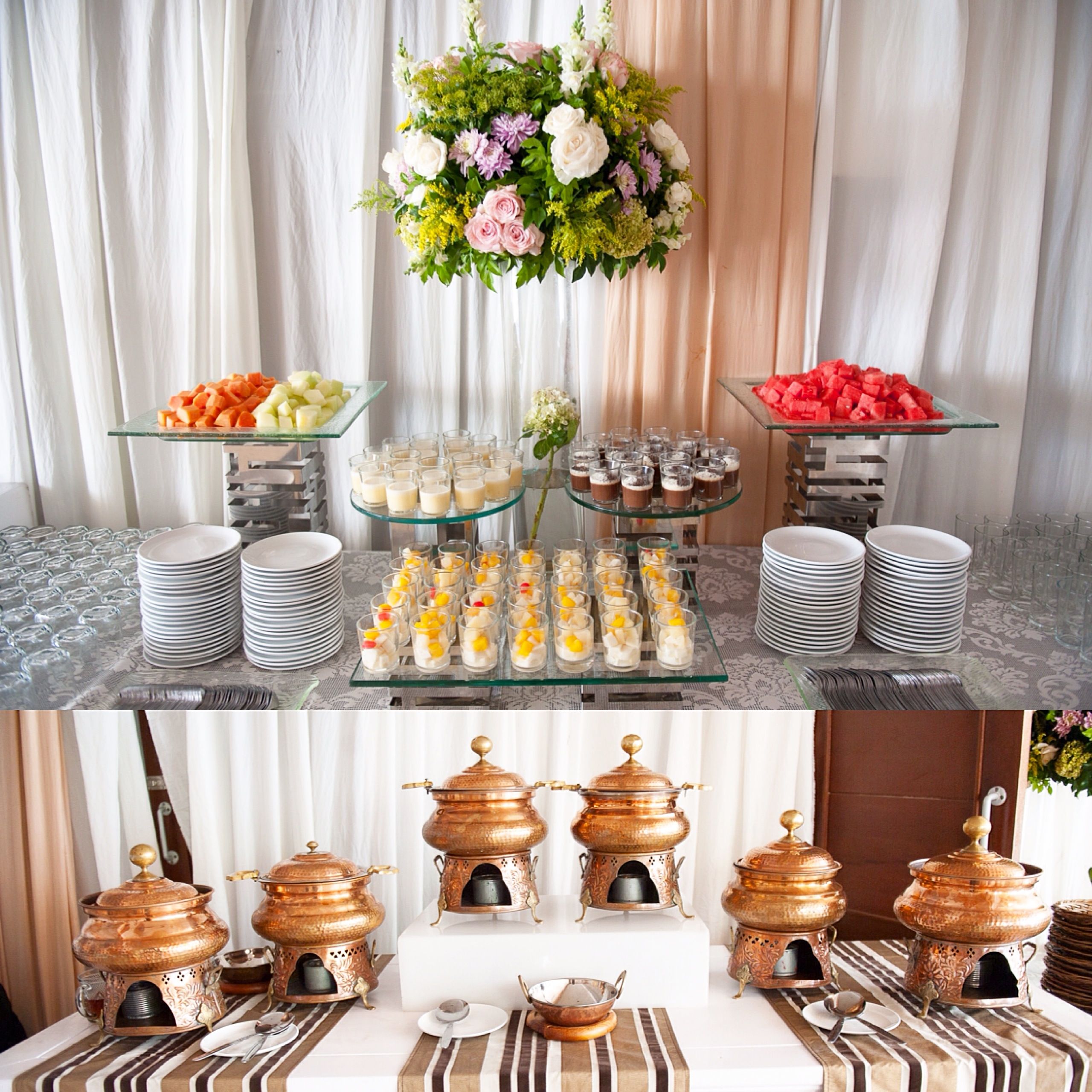 Floral Engagement Party of Neysa and Adrie Catering