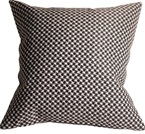 Houndstooth 18x18 Classic Throw Pillow Geometric Throw Pillows, White Throw Pillows, Decorative Throw Pillows, Throw Pillow Collections, Black Throws, How To Clean Pillows, Buy Pillows, Sofa Pillows Arrangement, American Decor
