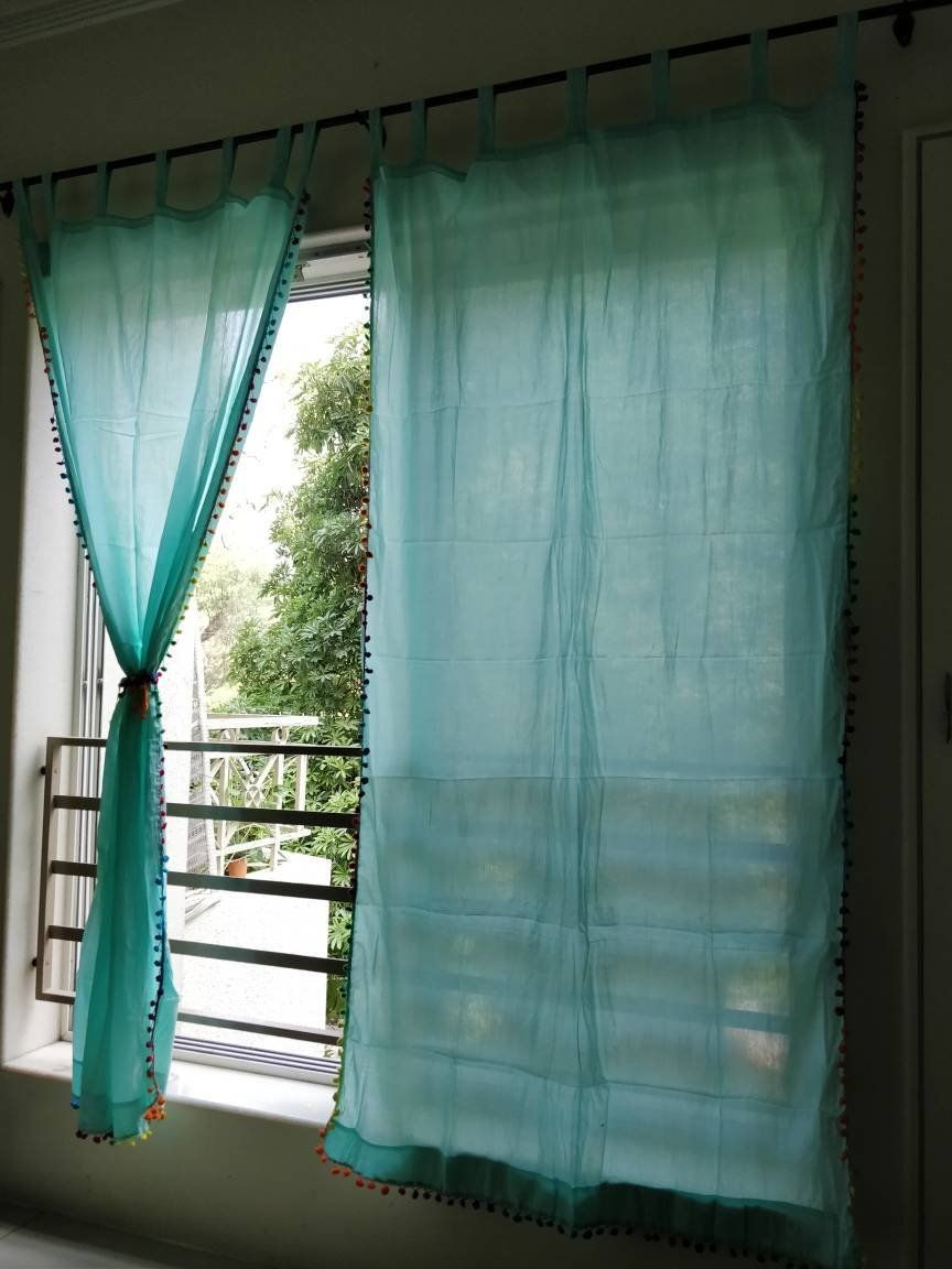 Nantucket Sheer Rod Pocket Window Curtain Panels