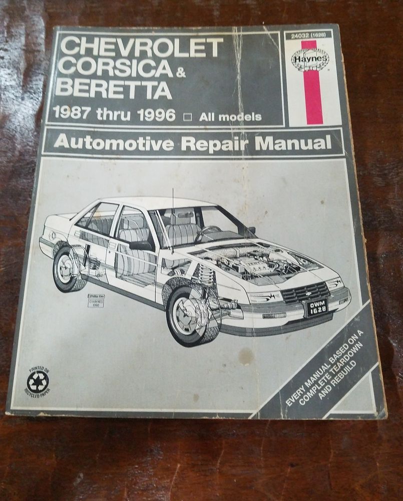 Repair Manual Haynes 24032 fits 87-96 Chevrolet Beretta #HaynesPublications