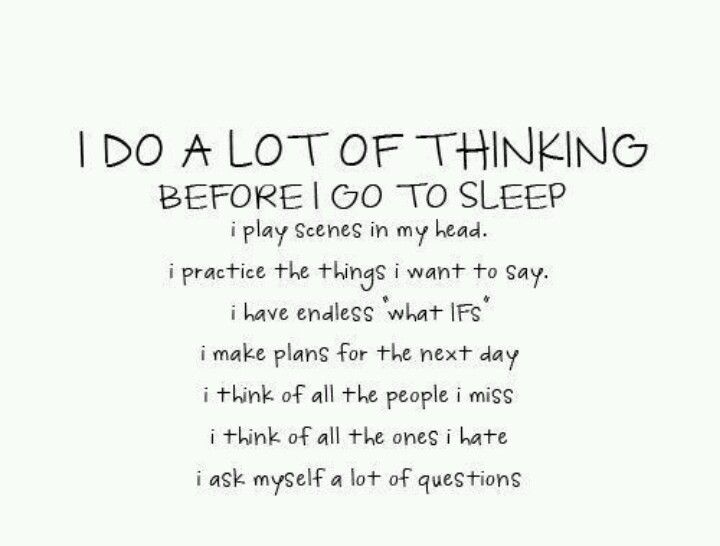 How To Stop Thinking About Something When Trying To Sleep