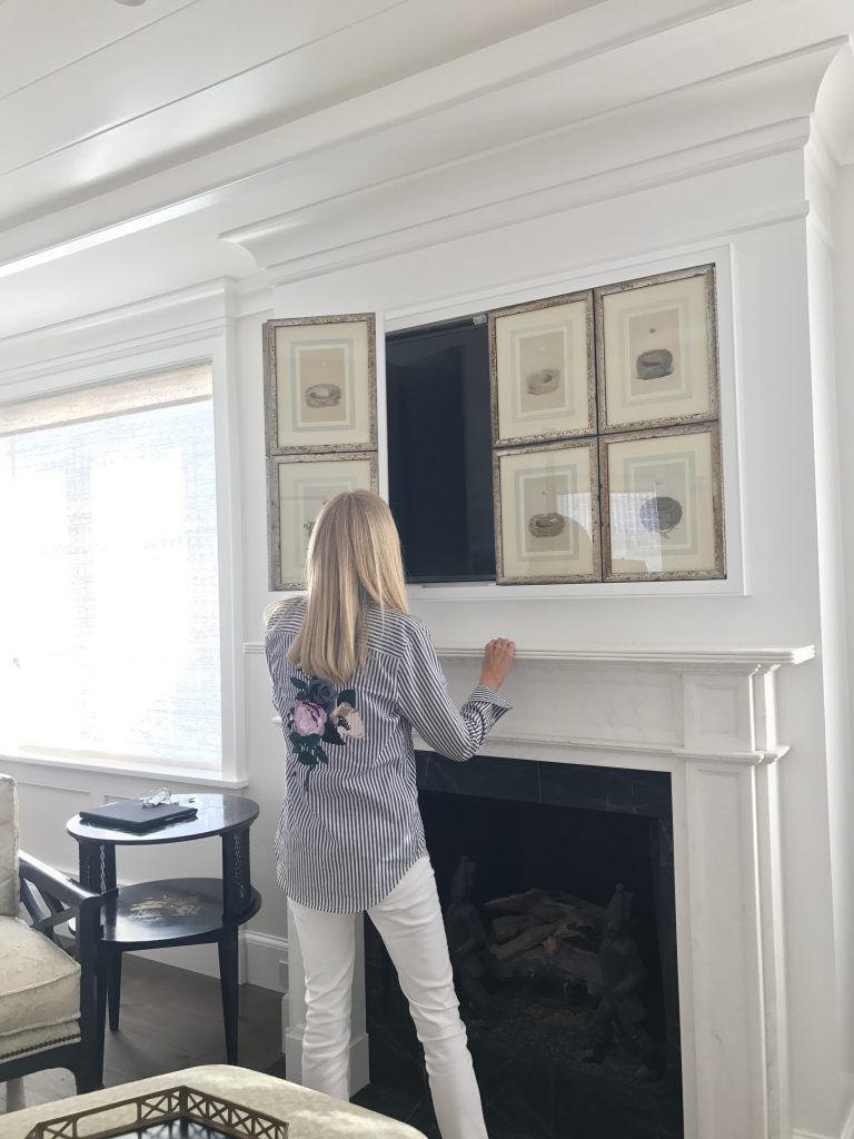 A Perfect Beach House Master Suite Classic Casual Home Home Fireplace Home Living Room Living Room Tv