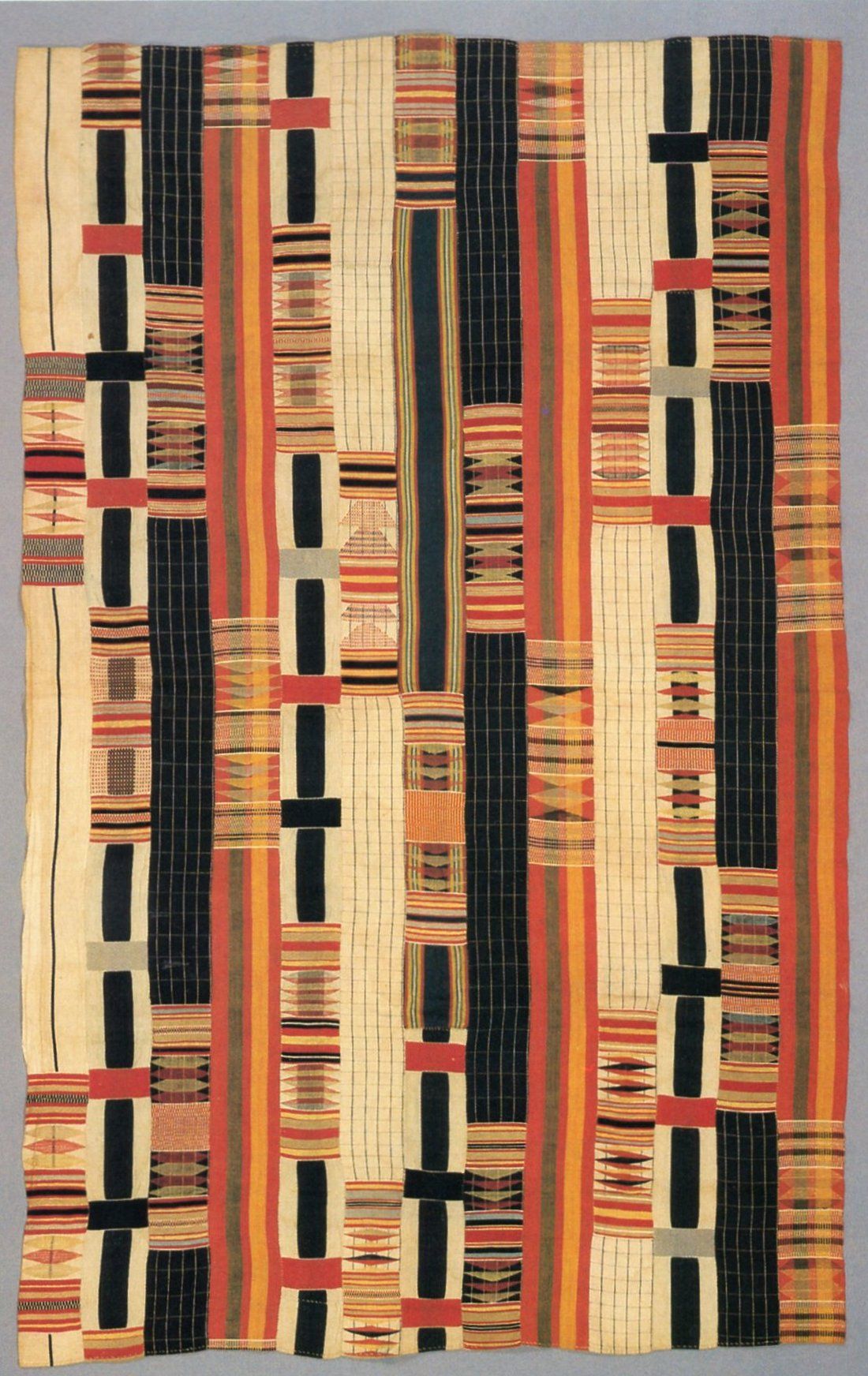 Nineteenth Century Kente From The Smithsonian Lamb Collection
