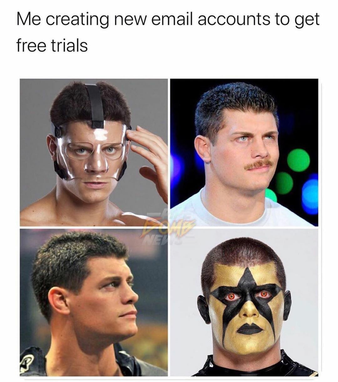 Pin by CinLynn Nada on Cody rhodes | Wwe funny, Wwe funny pictures, Wwe