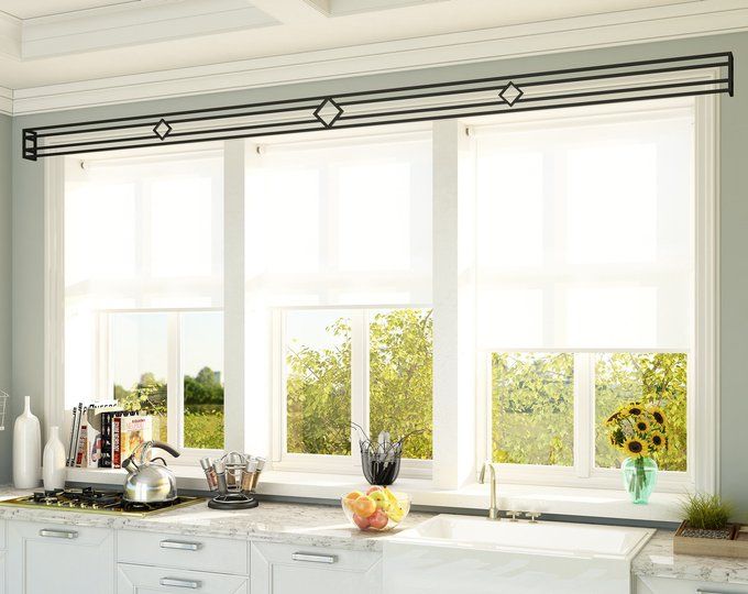 Metal Valance Window Toppers Window Cornice Valance for Etsy Window