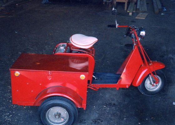 1958 Cushman Allstate Scooter Restored For Sale 1958 Cushman Allstate Scooter Restored For Sale