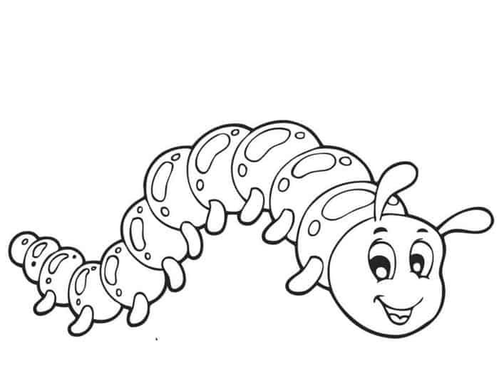 Free Printable Caterpillar Coloring Pages Coloring pages Butterfly