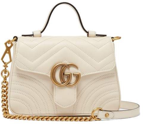 Gucci , Gg Marmont Quilted Leather Cross Body Bag , Womens