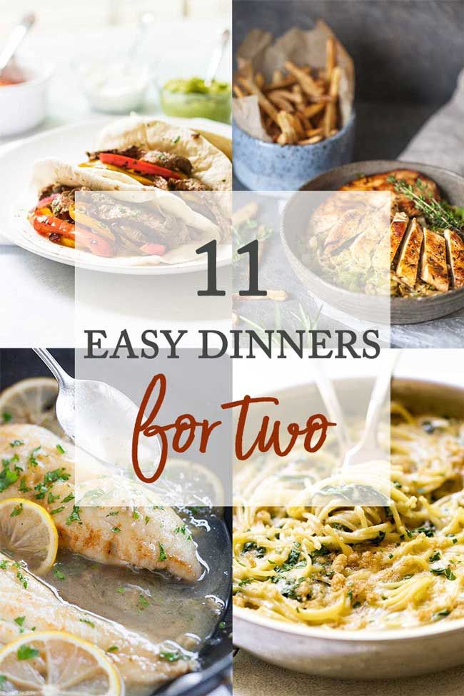 Easy Dinner Recipes for Two