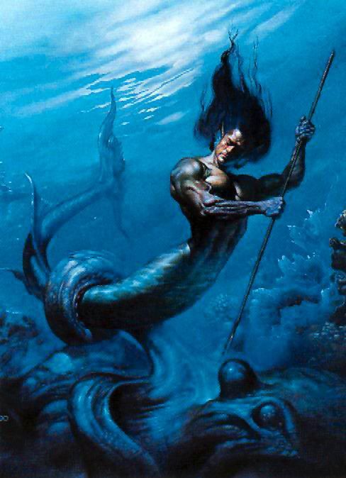 though he is a merman and carries a trident he s not ariel s dad