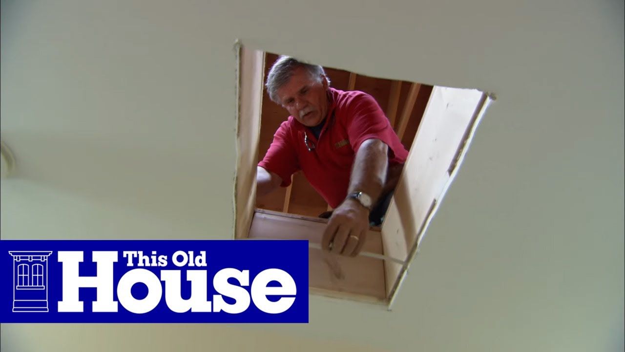 How To Install A Whole House Fan This Old House Youtube This Old House General Contractor Tom Silva Shows A Quick Whole House Fan House Fan Old House
