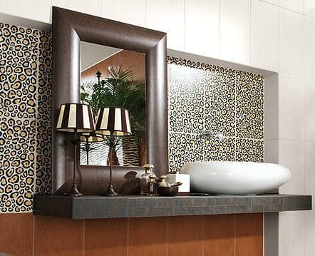 Hot Or Not Animal Print Bathroom Tiles Animal Print Decor Home Interior Design Hotel Interior Design