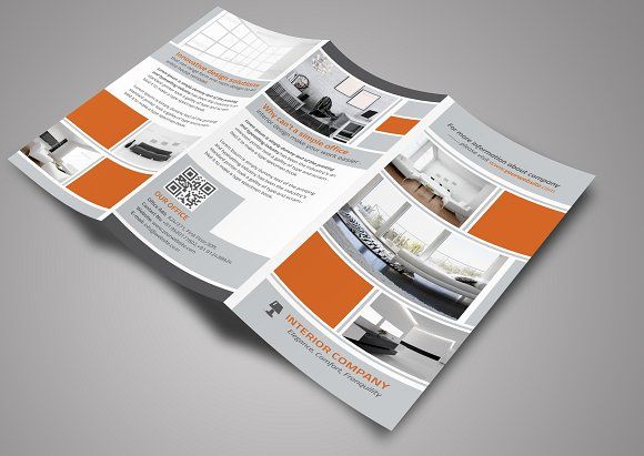 interior trifold brochure by creative designer on creativemarket