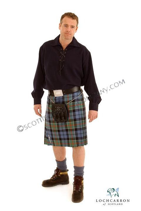 casual kilt shirt
