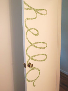 For your dorm room door - or ANY door. Love this easy decorative touch, so unique. #design Guy Dorm Rooms, Dorm Room Doors, Dorm Room Wall Decor, Dorm Room Walls, Room Diy, Bedroom Doors, Dc Fix, Dorm Sweet Dorm, Dorm Life