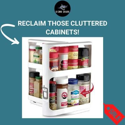 No More Cluttered Cabinets