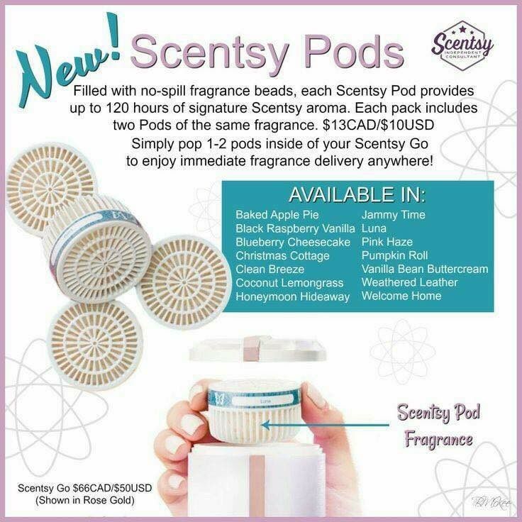FREE SHIPPING New SCENTSY GO PODS REFILL PODS Go diffuser/Wall diffuser FREE SHIPPING New SCENTSY GO PODS REFILL PODS Go diffuser/Wall diffuser