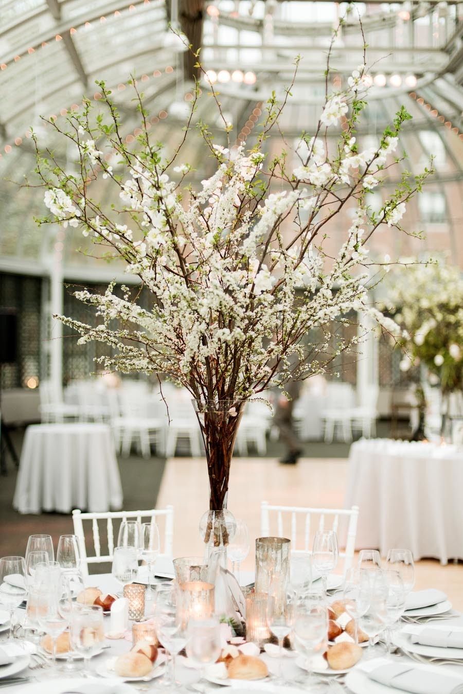 Botanical Garden Wedding Covered in Cherry Blossoms