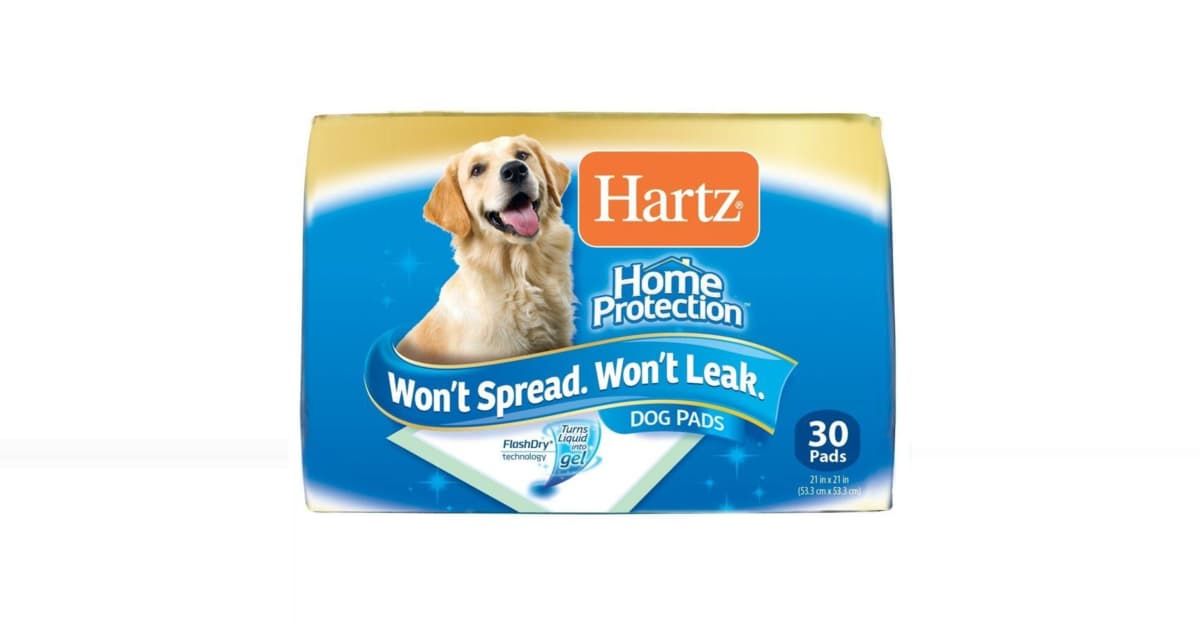 Hartz Home Protection Adult Dog Training Pads 11447 In 2020