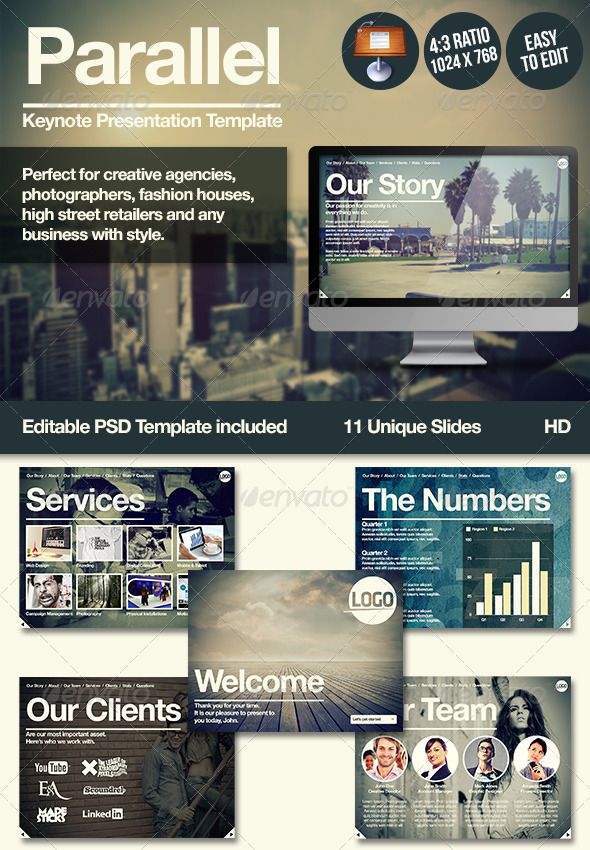 modern presentation styles