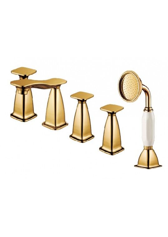 Hotel Gold Bathroom Shower Faucet Supplier Luxury Bath Hotel Gold Bathroom Shower Faucet Supplier Luxury Bath Manufacturer Armati 548 150 080