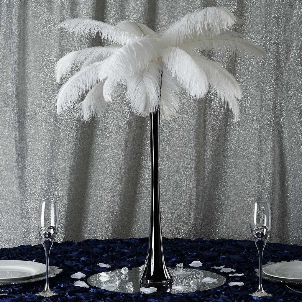 20" Eiffel Tower Wedding Glass Vases For Wedding Banquet Event 12 PCS 20" Eiffel Tower Wedding Glass Vases For Wedding Banquet Event 12 PCS