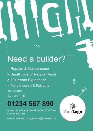 handyman flyer ideas