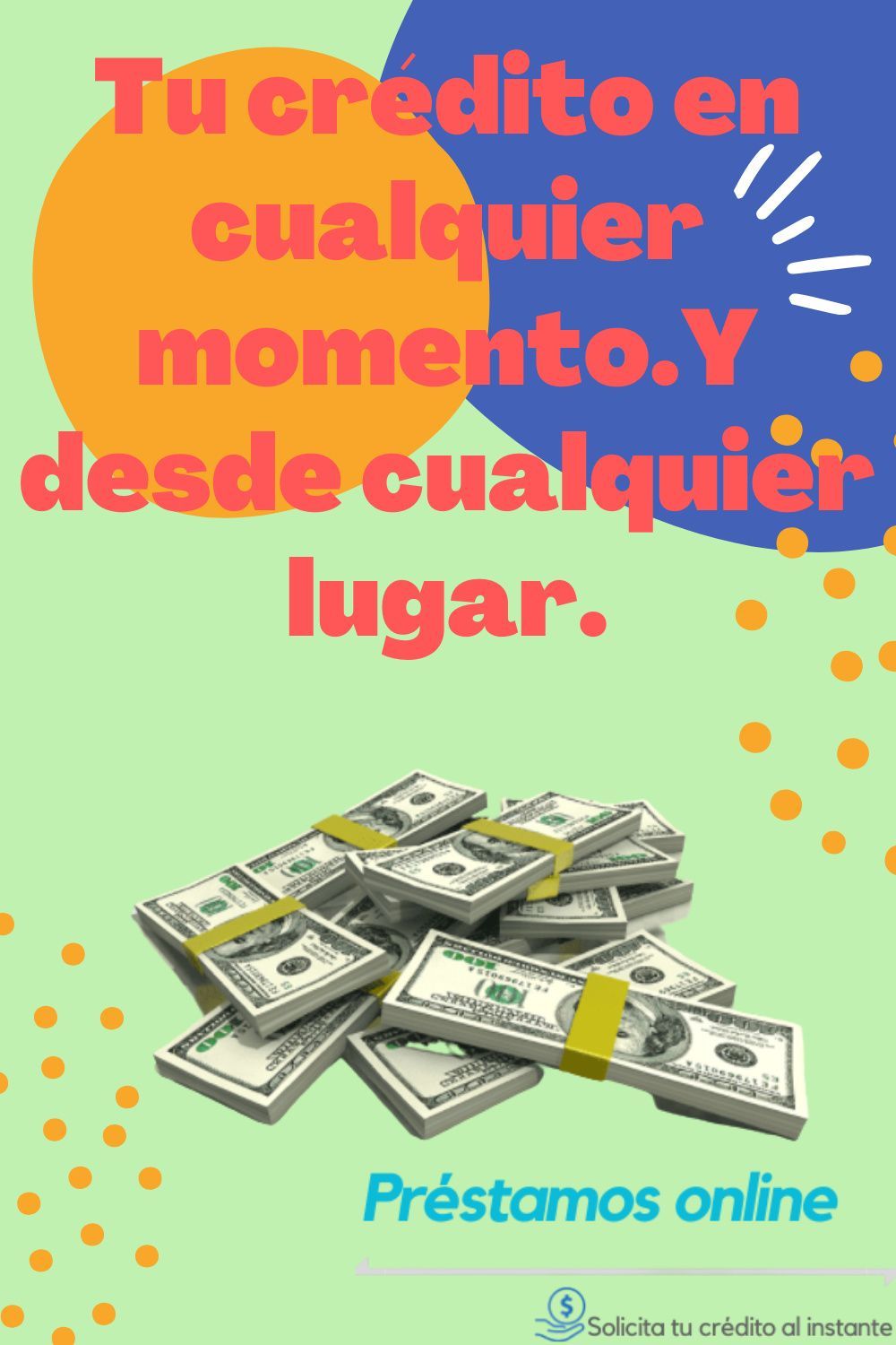 Creditos En Linea El Credo Prestamos Dinero Necesito Dinero