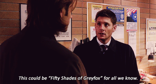OH MY GOSH How On Earth Did I Miss This Reference Im Dying Laughing Supernatural LARPandtheRealGirl Gif OH MY GOSH How On Earth Did I Miss This Reference Im Dying Laughing Supernatural LARPandtheRealGirl Gif
